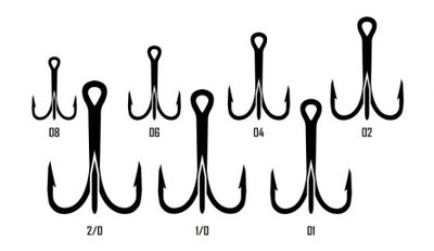 DAIKICHI ANCORETTE TREBLE HOOKS Serie, 25 PS