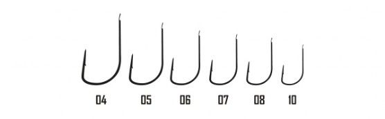 AMI DAIKICHI SINGLE HOOKS Serie, 311 BL