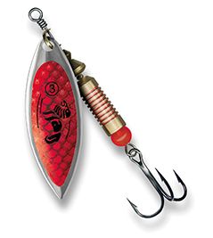 ARTIFICIALI ROTANTI Serie, SPINNER WILLOW ROSSO RAINBOW