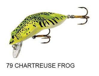 REBEL Serie, WEE FROG, Misura: 3,8 cm - 2,5 gr, Colore: 79 CHARTEUSE FROG
