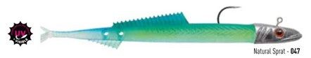 DELALANDE ARTIFICIALI Serie, FIRE EEL, Modello: Colore 047 NATURAL SPRAT Misura 13cm 20gr