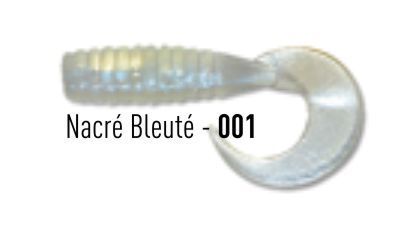 DELALANDE ARTIFICIALI Serie, TEASERS, Modello: Colore 001 PEARL Misura 4 cm