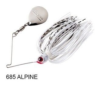 BOOYAH BAIT CO. SPINNERBAIT Serie, MICRO POND MAGIC, Colore/Misura: 685 ALPINE Misura 3,5gr -#1/0