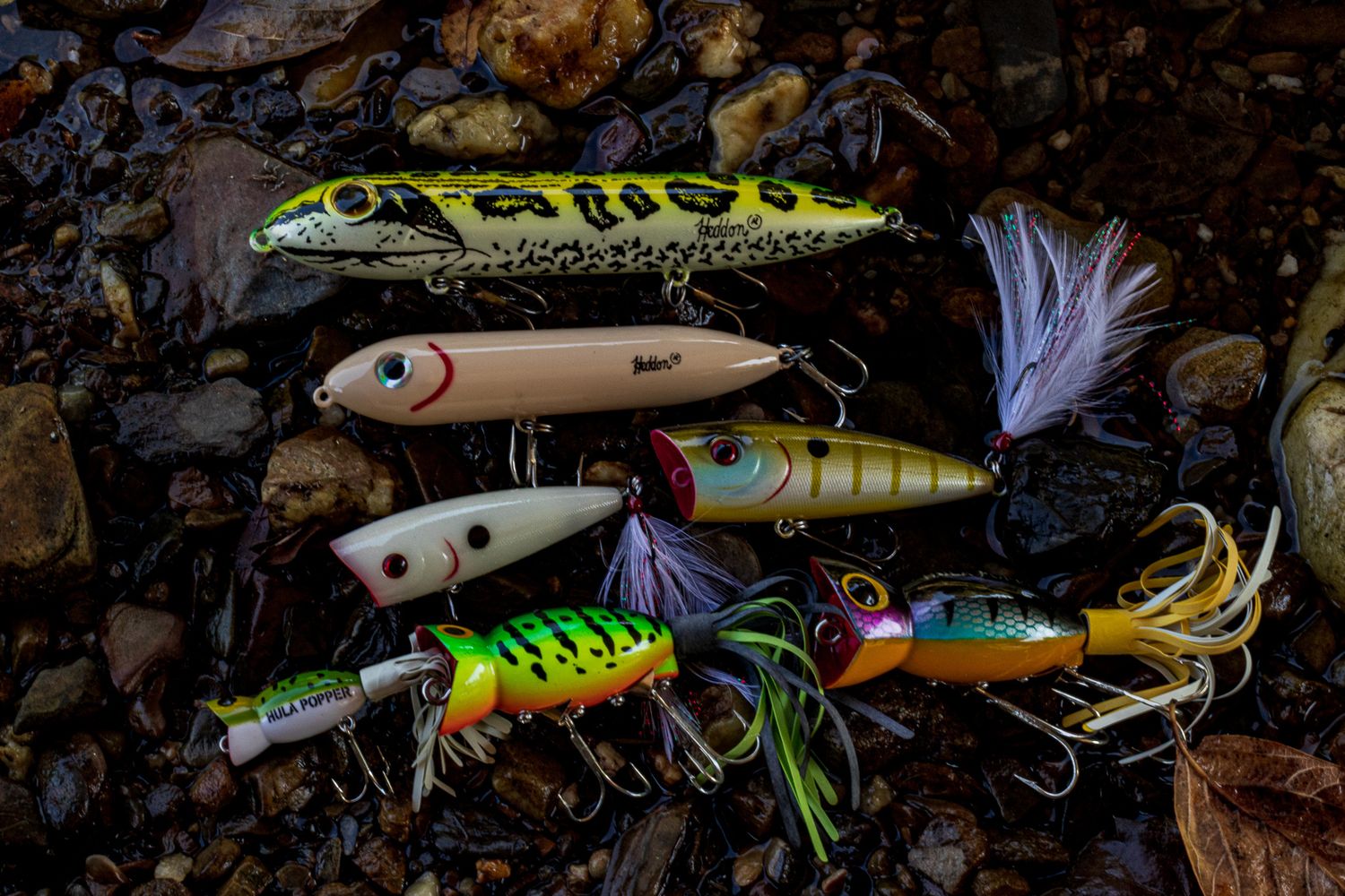 Leurres De Pêche Artificiels Ozark Mountain - Lot - Fabriqués Aux USA - Neufs (Emballage Ouvert)