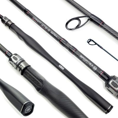 CANNE SPORTEX Serie, CARAT GTS-2, Modello: CARAT GTS-2 SPIN Modello CC2101 Lunghezza 210cm Cast 10gr