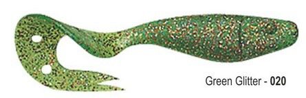 DELALANDE ARTIFICIALI Serie, SANDRA, Modello: Colore 020 GREEN GLITTER Misura 5 cm
