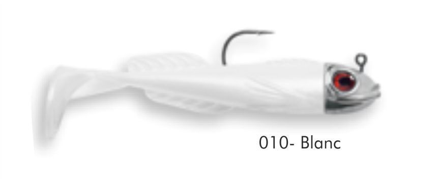 DELALANDE ARTIFICIALI Serie, CHABOT, Modello: Colore 010 BLANC Misura 5 cm - 5 gr