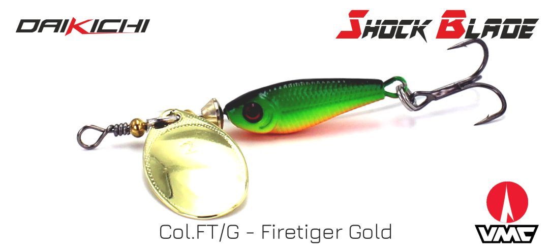 Spinner Daikichi Serie SHOCK BLADE, Size: 5gr