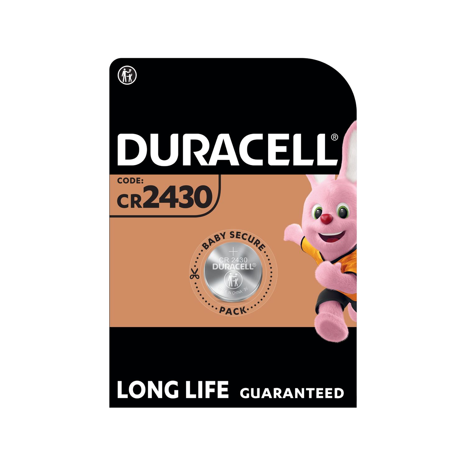 Duracell CR2430 Lithium Coin Battery - Single Pack