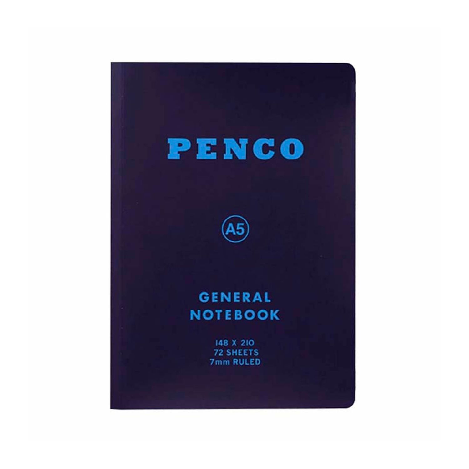 Navy Penco Soft PP Notebook (Ruled A6)