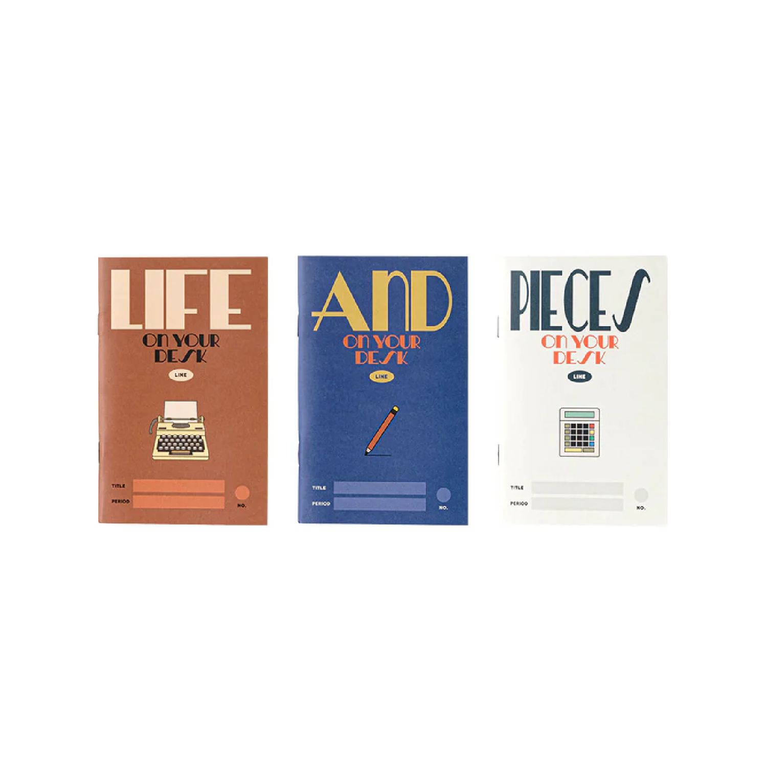 Livework LIFE &amp; PIECES Mini Note Set &#39;On your Desk&#39;