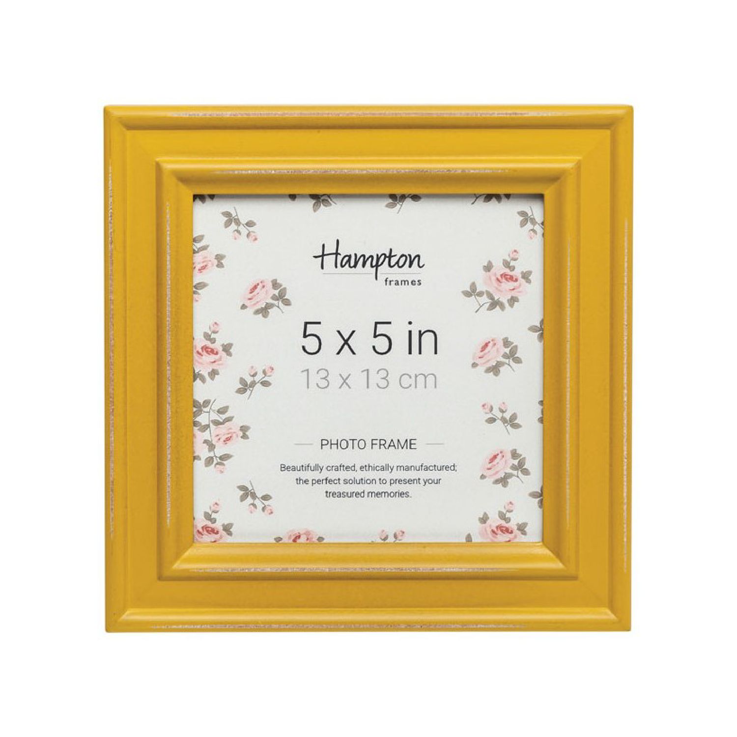Mustard Paloma Distressed Frame (5x5)