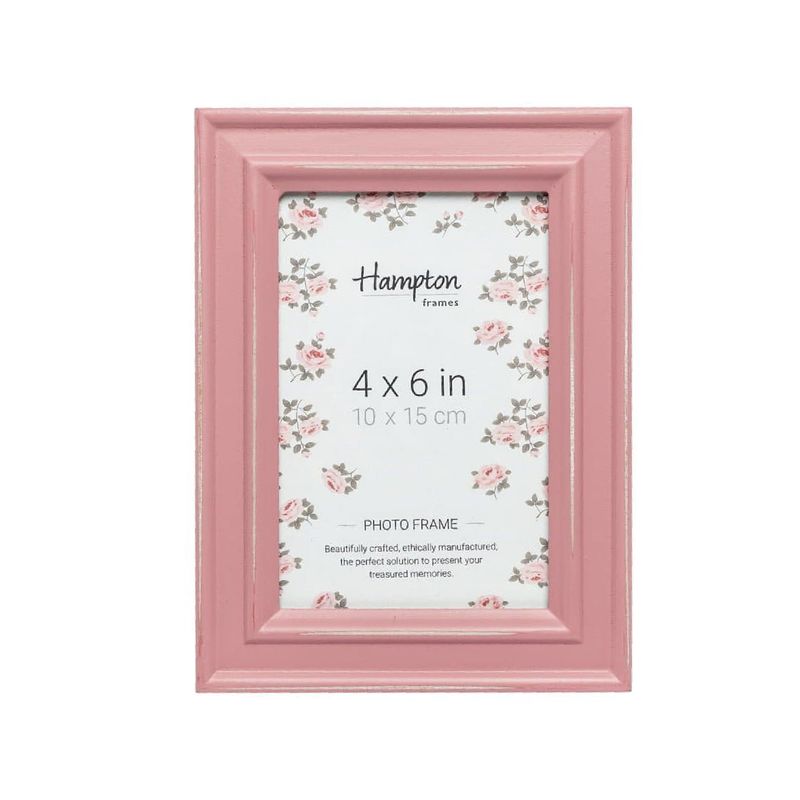 Pink Paloma Distressed Photo Frame (4x6)