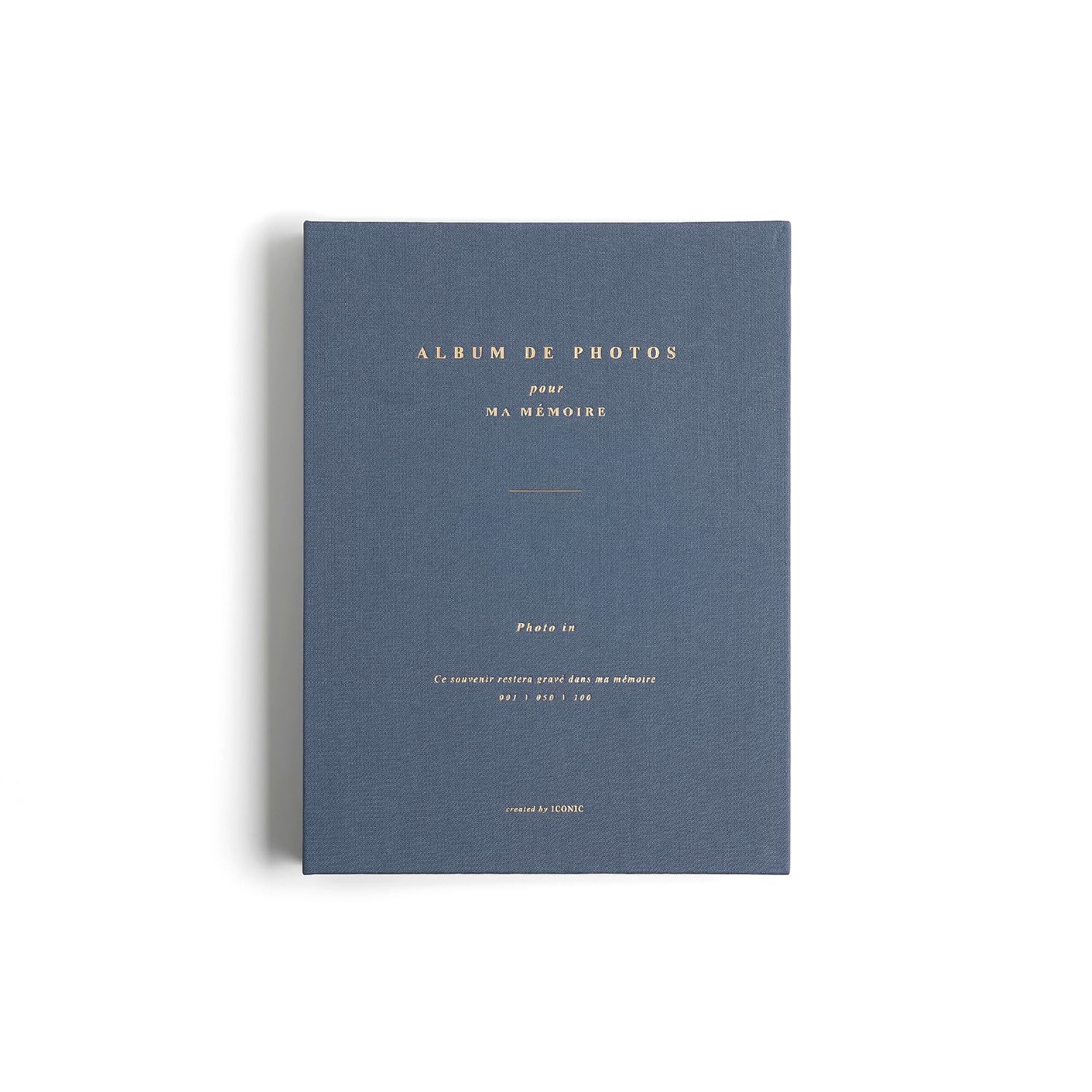 Navy Iconic Photo Album (4x6)