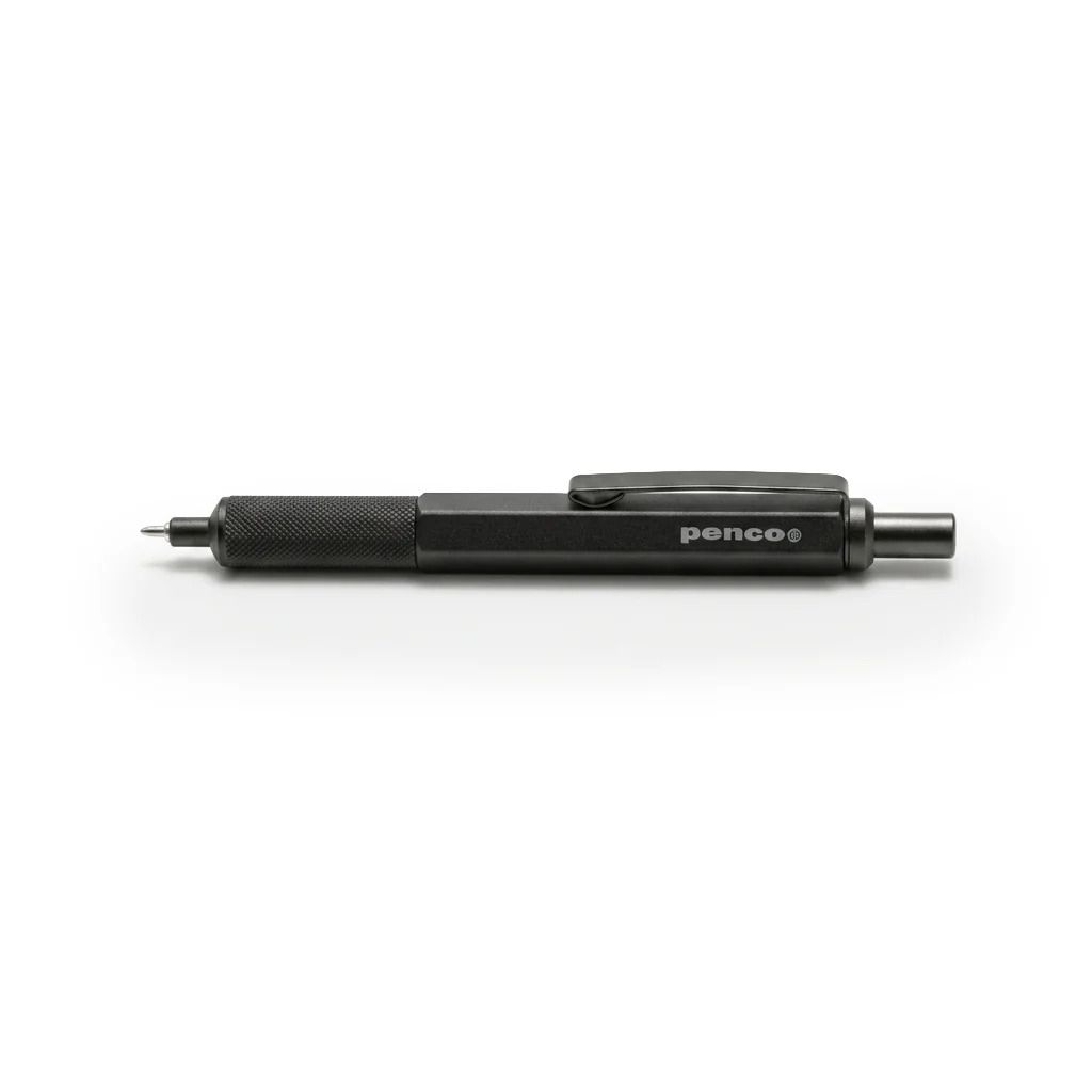 Penco Drafting Ballpoint Pen - Black