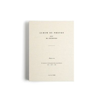 Iconic Photo Album - Light Gray - 4x6