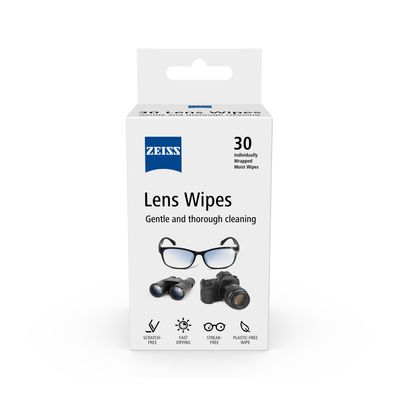 ZEISS Lens Wipes - 30 Pack