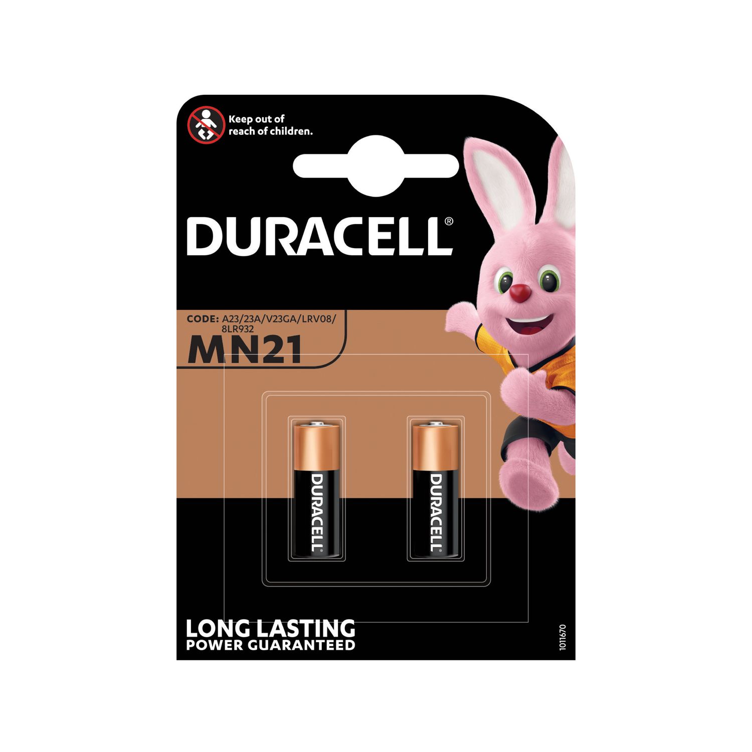 Duracell MN21 Batteries - 2 Pack