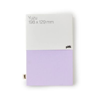 Yuzu Notebook - Lavender - Lined