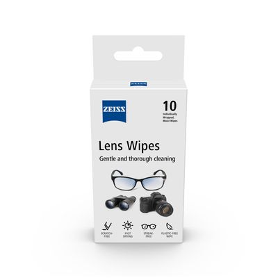 ZEISS Lens Wipes - 10 Pack