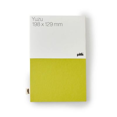 Yuzu Notebook - Chartreuse - Lined