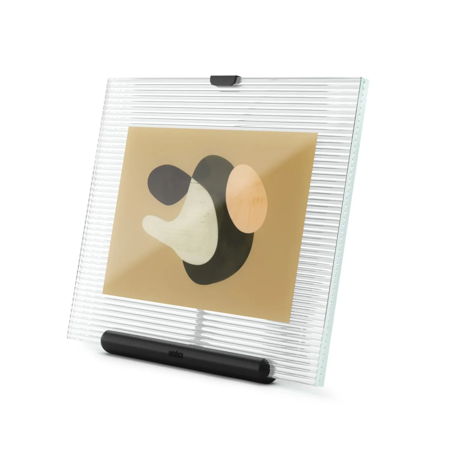 Flute Picture Frame, Colour: Black, Size: 4x6