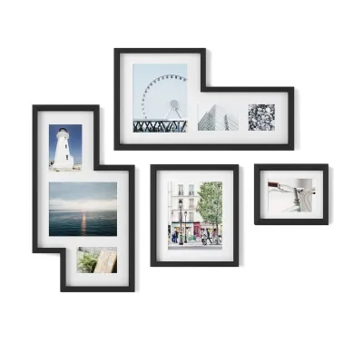 Mingle Gallery Frames - Black - Set of 4