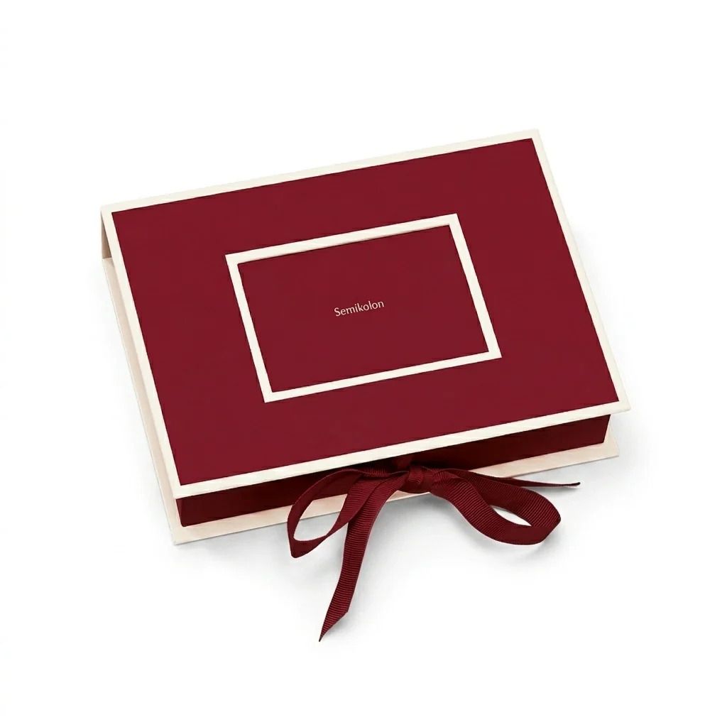 Photo Box - Burgundy - Small