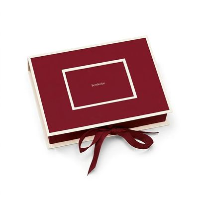 Photo Box - Burgundy - Small