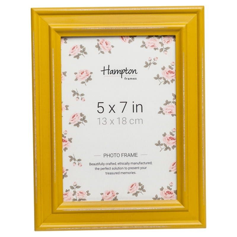 Paloma Distressed Frame - Mustard