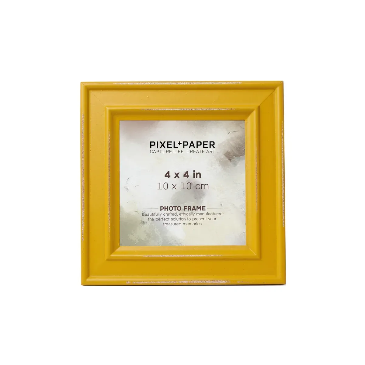 Paloma Distressed Frame - Yellow