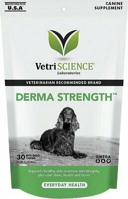 VetriScience Derma Strength для шерсти и кожи