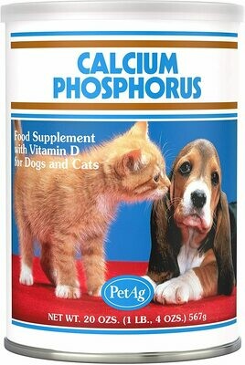 PetAg Calcium, Phosphorus, D3, для кошек и собак