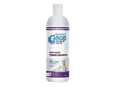 Groomer's Goop Snow White Toning Shampoo шампунь