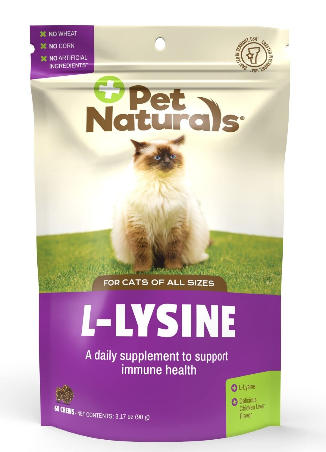 Pet Naturals l-lysine Лизин в лакомстве