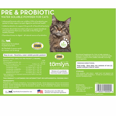 Tomlyn Pre Probiotic пробиотик для кошек