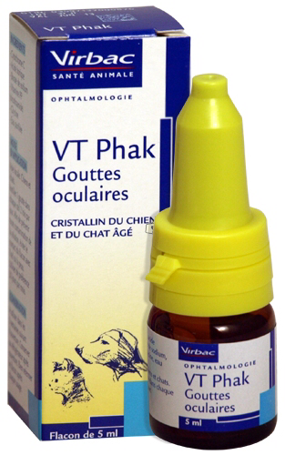 Virbac VT Phak глазные капли 5 мл