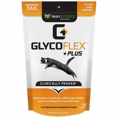 VetriScience Glyco Flex Plus лакомство, для кошек, уп. 30 шт
