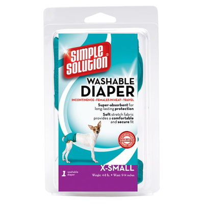 Simple Solution Washable Diaper Гигиенические трусики для собак многоразового использования.