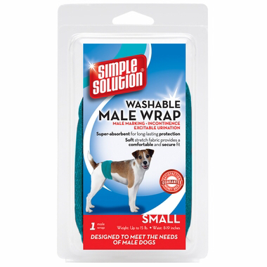 Simple Solution Washable Male Wrap Гигиенический пояс для кобелей многоразового использования.