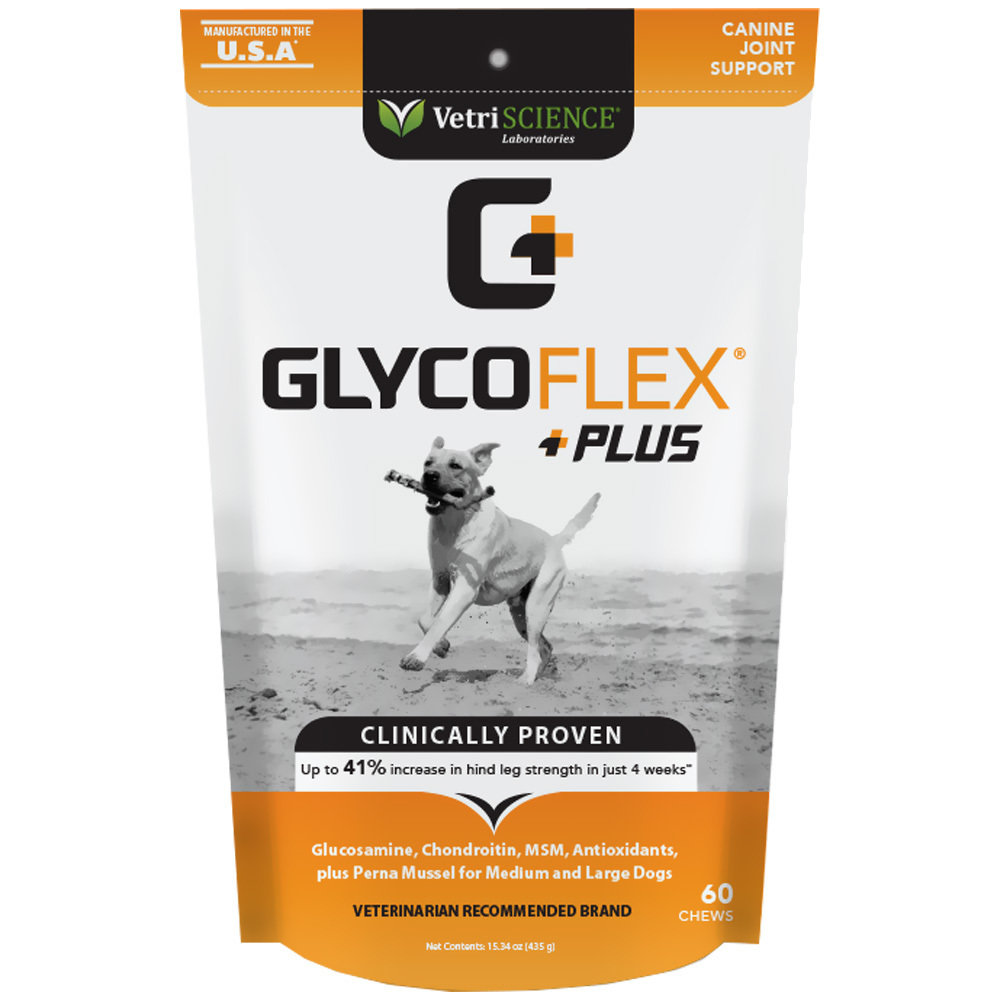 Glyco Flex Plus, лакомство, для средних и крупных собак, уп. 60 шт