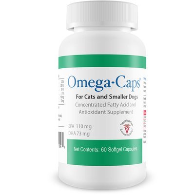 Omega-Caps  For Cats & Smaller Dogs  для кошек и собак мелких пород 60 шт.