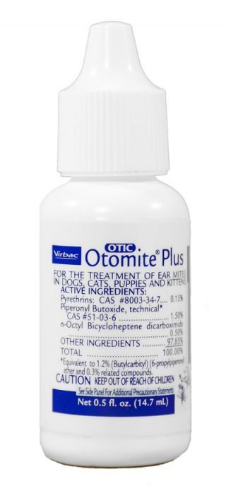 Virbac Otomite Plus Ear Mite Treatment