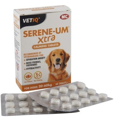 VetIQ Serene-UM Extra Calm для собак 20-60 кг, уп. 60 шт
