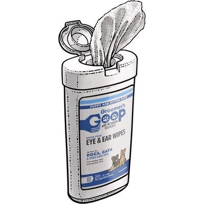 Groomer's Goop Glossy Coat Shampoo Wipes салфетки