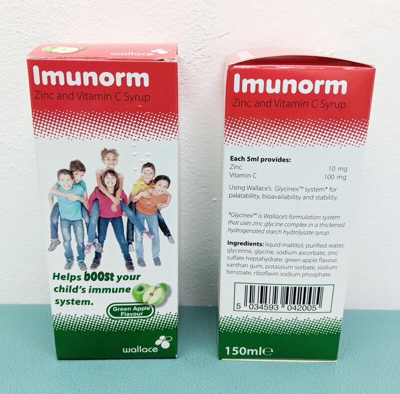 Imunorm Vitamin C + Zinc (1 Bottle) 
Expiry Jun 2025