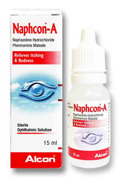 Alcon Naphcon-A Eye Drops 15ml