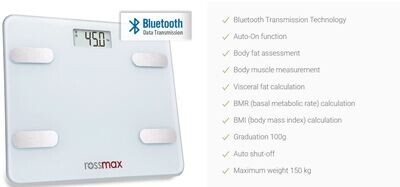 ROSSMAX Body Fat Monitor Scale (pre order)