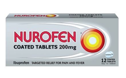 Nurofen coated tablets 200mg ibuprofen