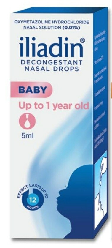 Iliadin (Infant) Nasal Drop 0.01% 5ml